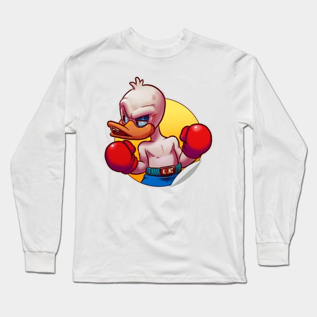 Raging Duck 2 Long Sleeve T-Shirt by BrunoMota